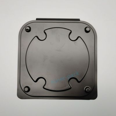 কেনা সেমিকন্ডাক্টর পরিবহনের জন্য কালো পিইটি উপাদান সিলিকন ওয়েফার অনুভূমিক বাক্স online manufacture